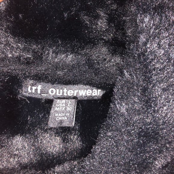 Zara Faux Shearling Lined Jacket - Picture 4 of 7